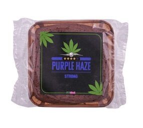 Purple Haze Chocolate Brownie