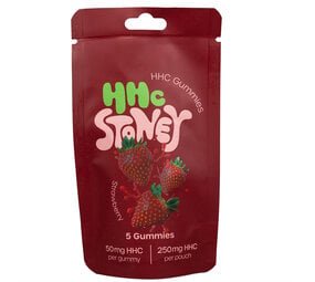 Stoney HHC Gummies Strawberry - 250mg (5x50mg)